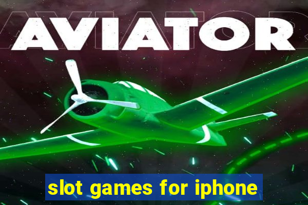 slot games for iphone