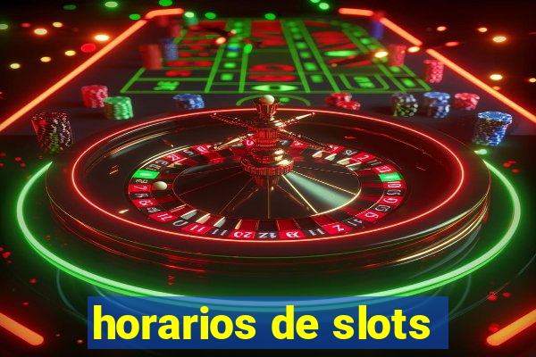 horarios de slots