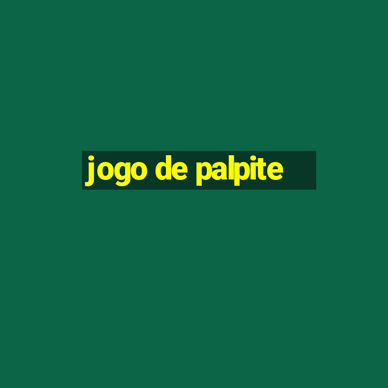 jogo de palpite