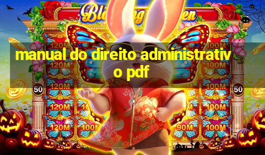 manual do direito administrativo pdf