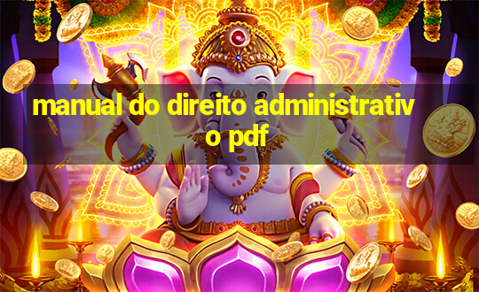 manual do direito administrativo pdf