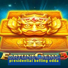 presidential betting odda