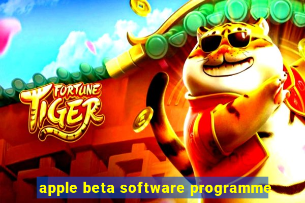 apple beta software programme