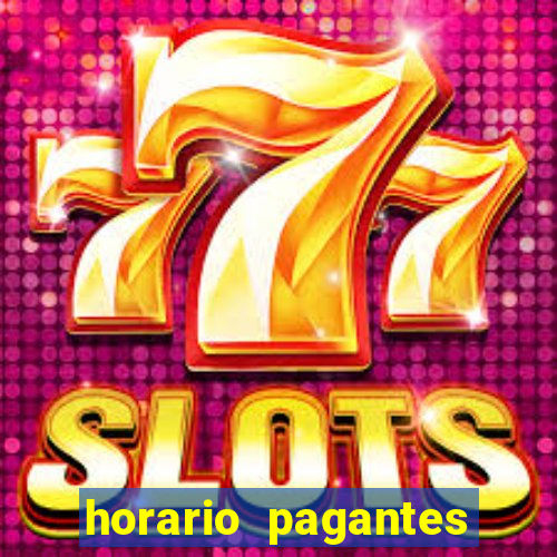 horario pagantes dos slots