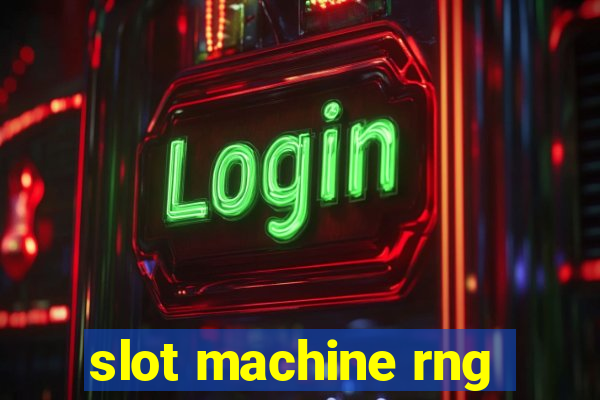 slot machine rng