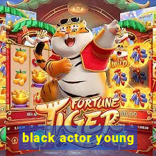 black actor young