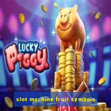 slot machine fruit symbols