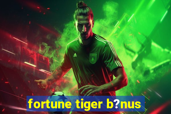 fortune tiger b?nus