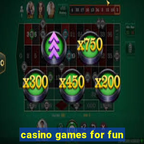 casino games for fun