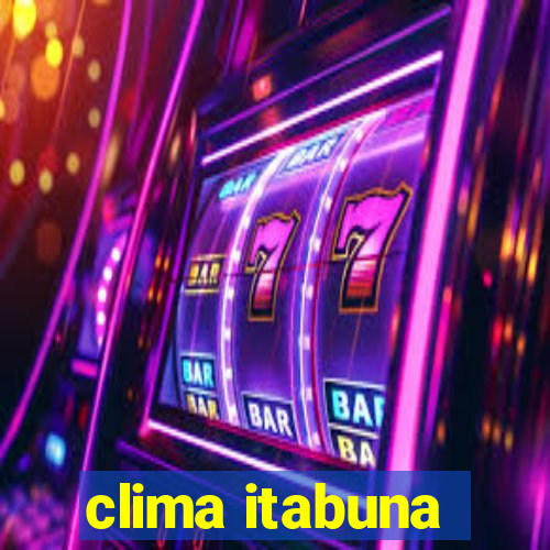 clima itabuna