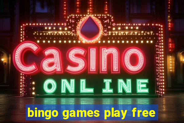 bingo games play free