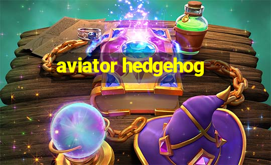 aviator hedgehog