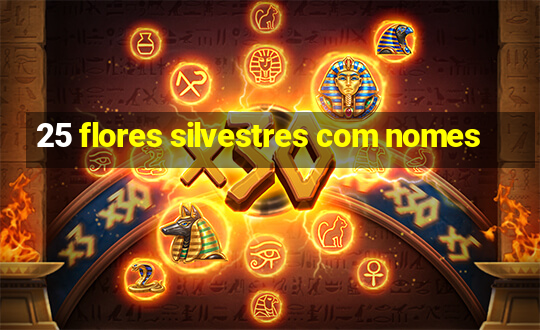 25 flores silvestres com nomes