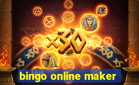 bingo online maker