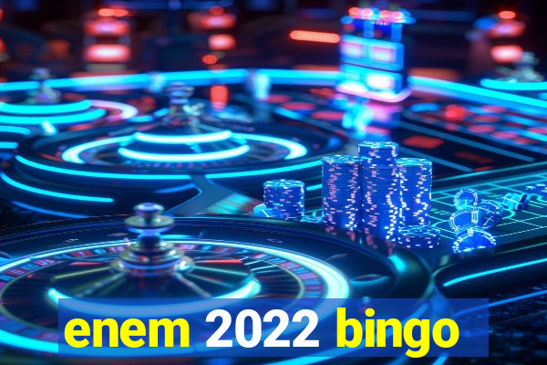 enem 2022 bingo