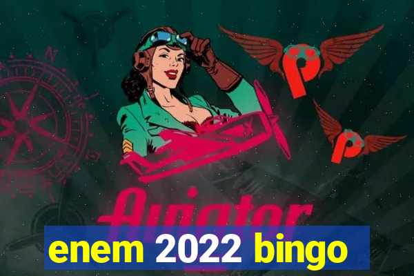 enem 2022 bingo