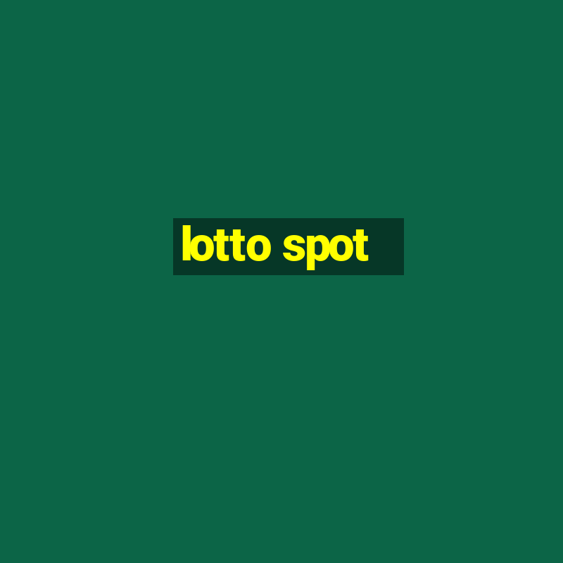 lotto spot