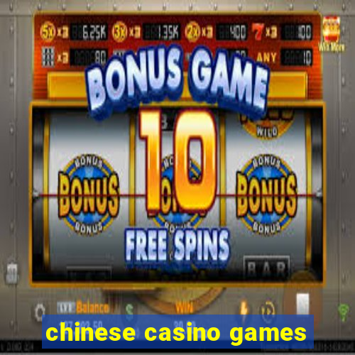 chinese casino games