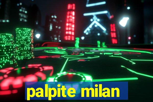 palpite milan