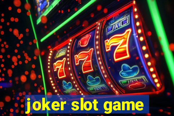 joker slot game