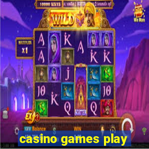 casino games play