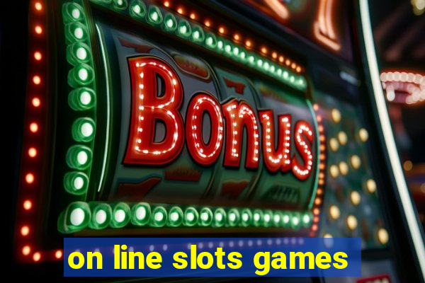 on line slots games