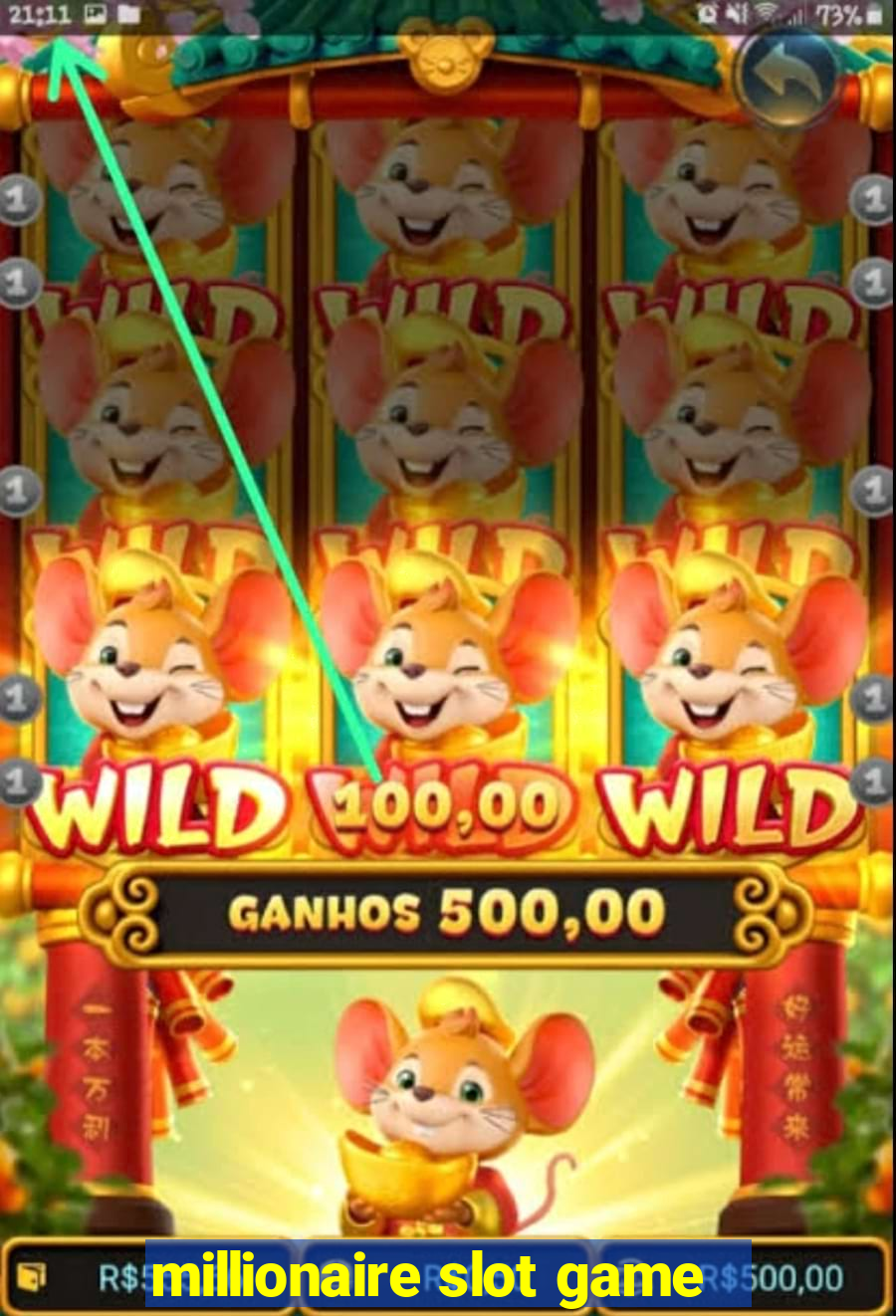 millionaire slot game