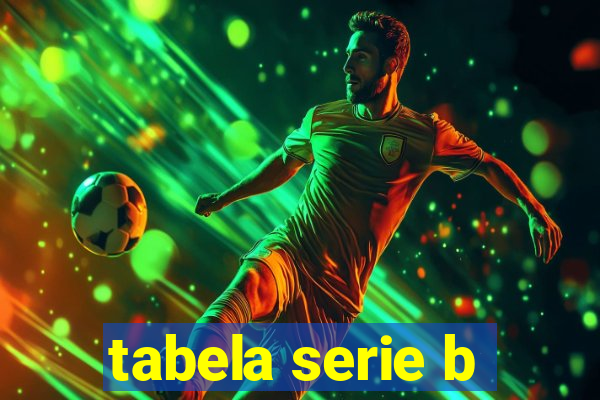 tabela serie b