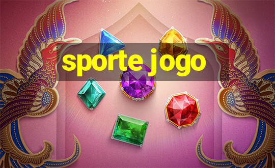 sporte jogo