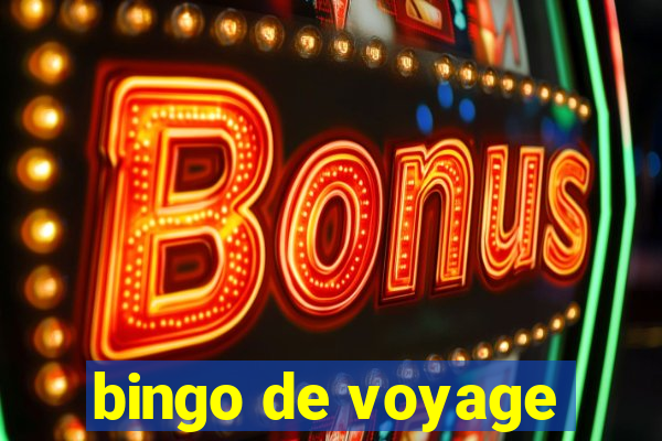 bingo de voyage