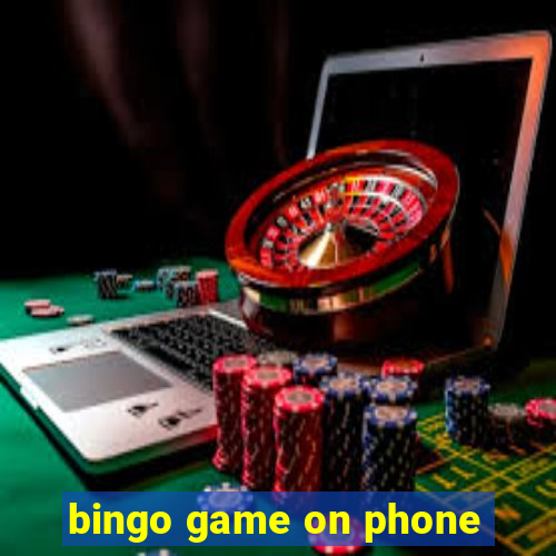 bingo game on phone