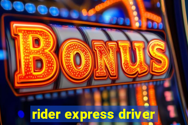 rider express driver