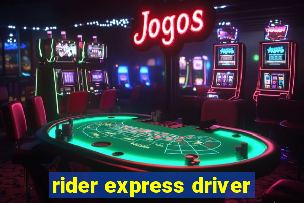 rider express driver