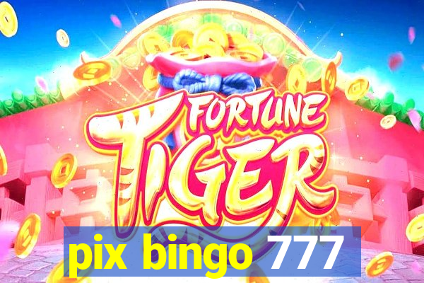 pix bingo 777