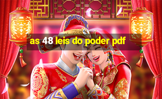 as 48 leis do poder pdf