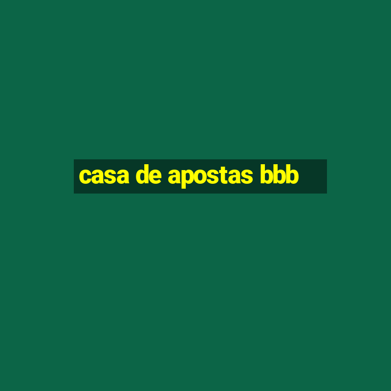 casa de apostas bbb