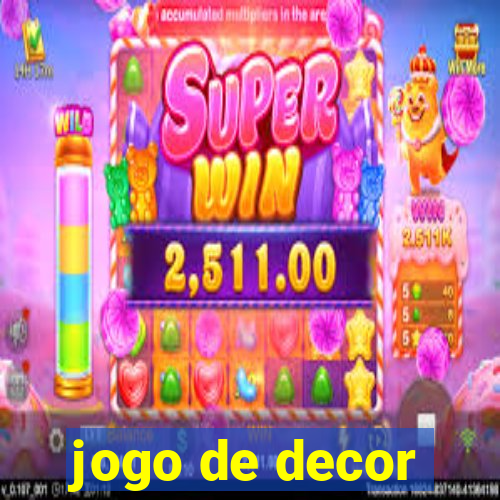 jogo de decor