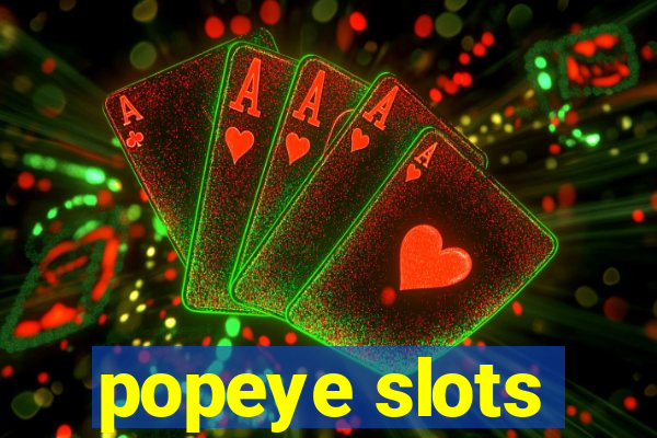 popeye slots