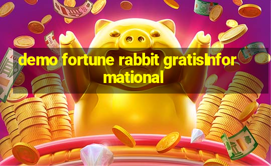 demo fortune rabbit gratisInformational