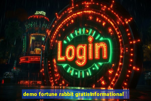 demo fortune rabbit gratisInformational