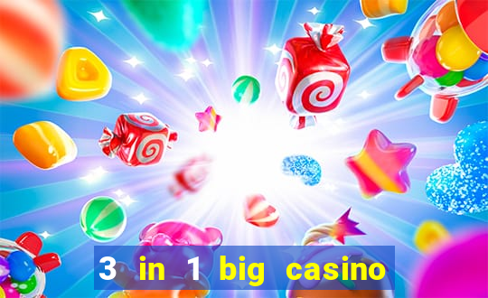 3 in 1 big casino game set