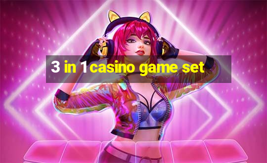 3 in 1 casino game set