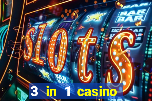 3 in 1 casino game set