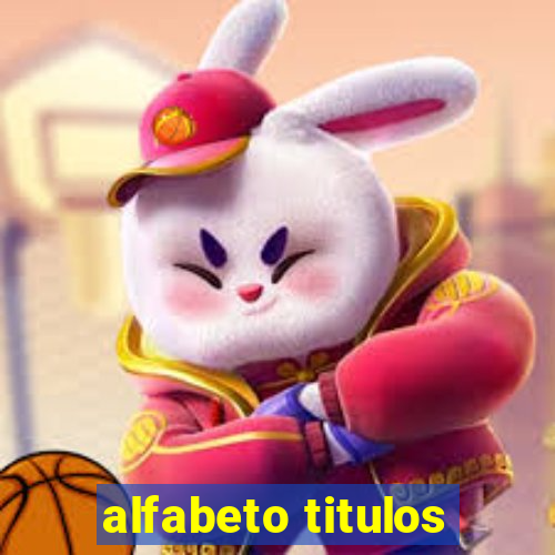 alfabeto titulos