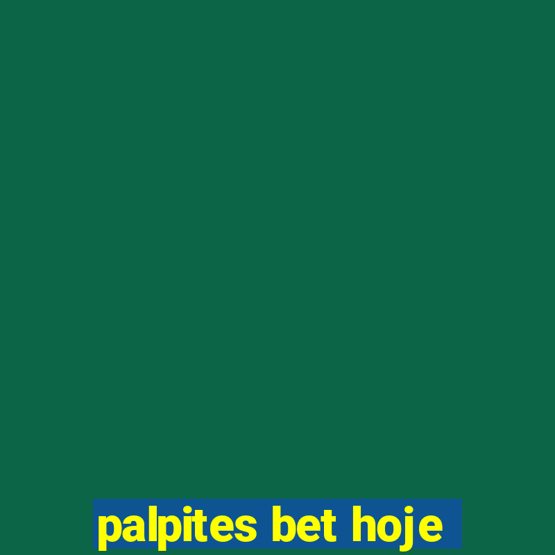 palpites bet hoje