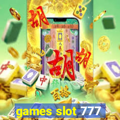 games slot 777