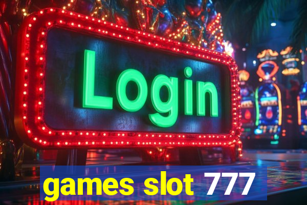 games slot 777