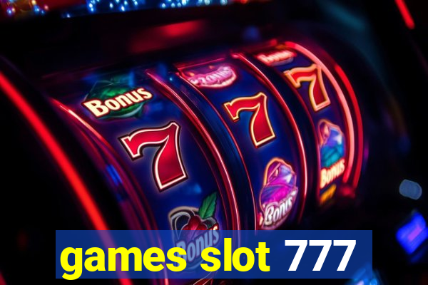 games slot 777