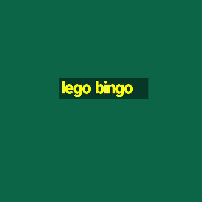 lego bingo