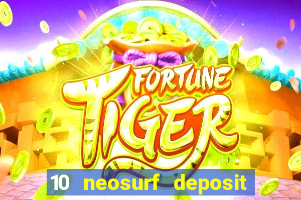 10 neosurf deposit casinos australia